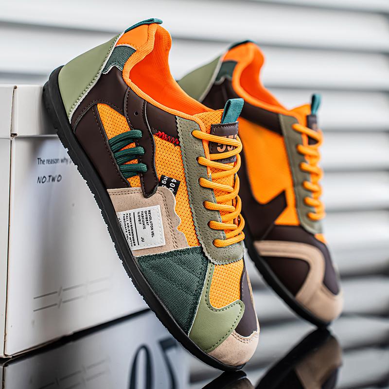 

Взуття для чоловіків Повсякденне спортивне взуття Модне дихаюче вуличне взуття для бігу Зручне літнє взуття для ходьби Чоловіче взуття 39 зелений