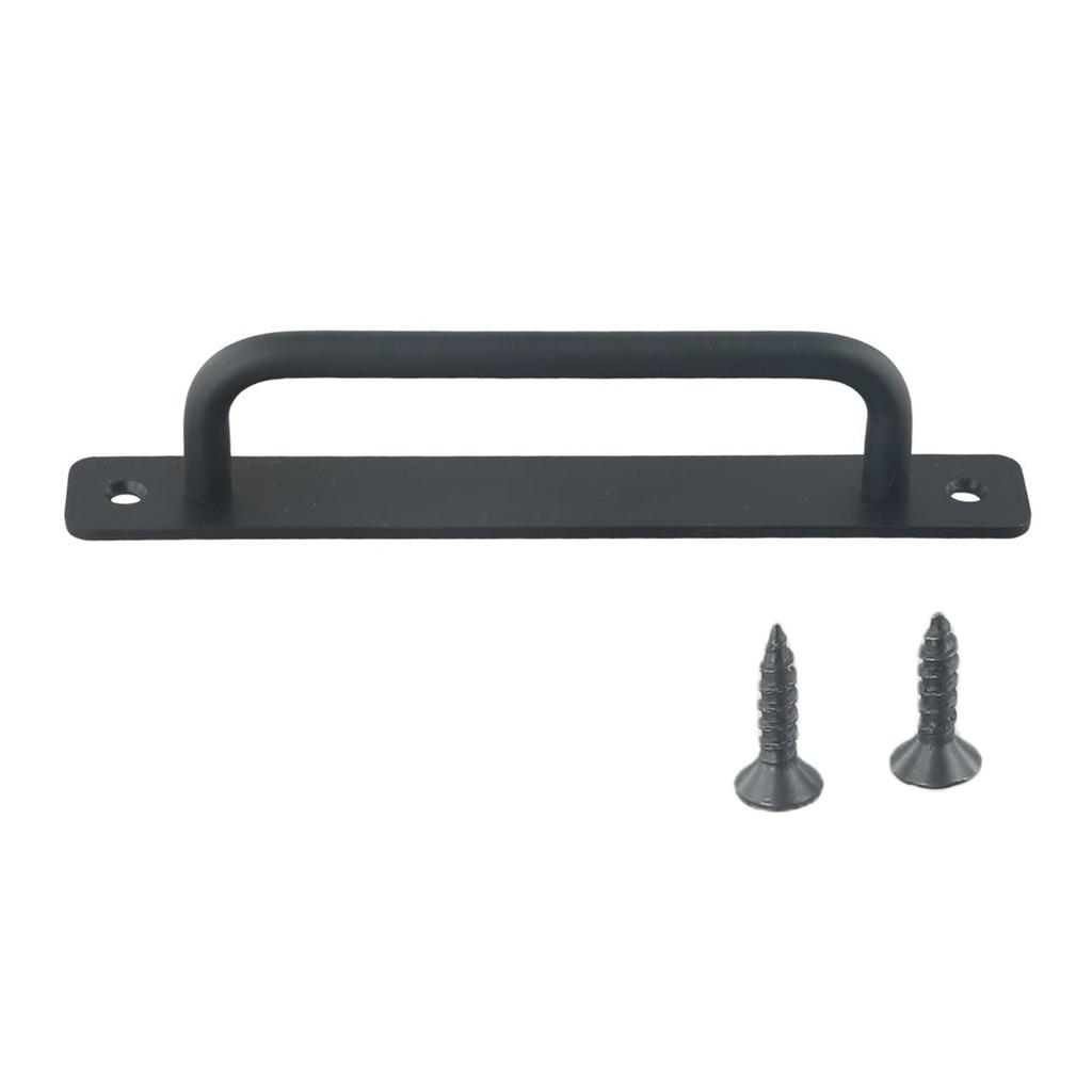 High Quality Brand New Exquisite Door Handle Hardware Handle No Punching 1PCS Aluminum Alloy For Barn For Sliding