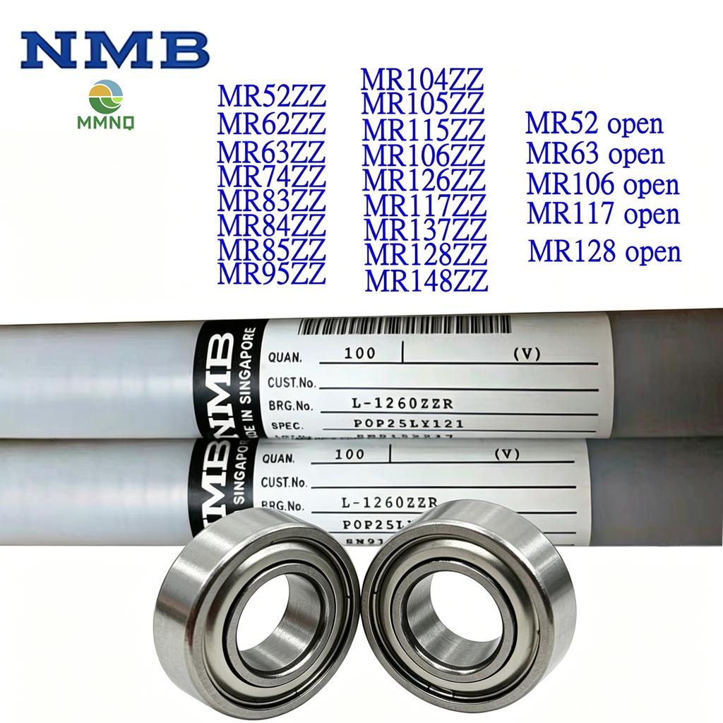 50PCS NMB MR52ZZ MR62ZZ MR63ZZ MR74ZZ MR83ZZ MR Series Miniature Ball Bearing High Speed Precision Sealed Bearings