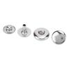 200er Set Druckknöpfe Kit 8mm Starkes Kupfer Exquisiter Glanz Weit verbreitet Leder Druckknöpfe für Kleidung Taschen Leder