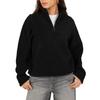 Womens/Ladies Fleece Quarter Zip Sweatshirt