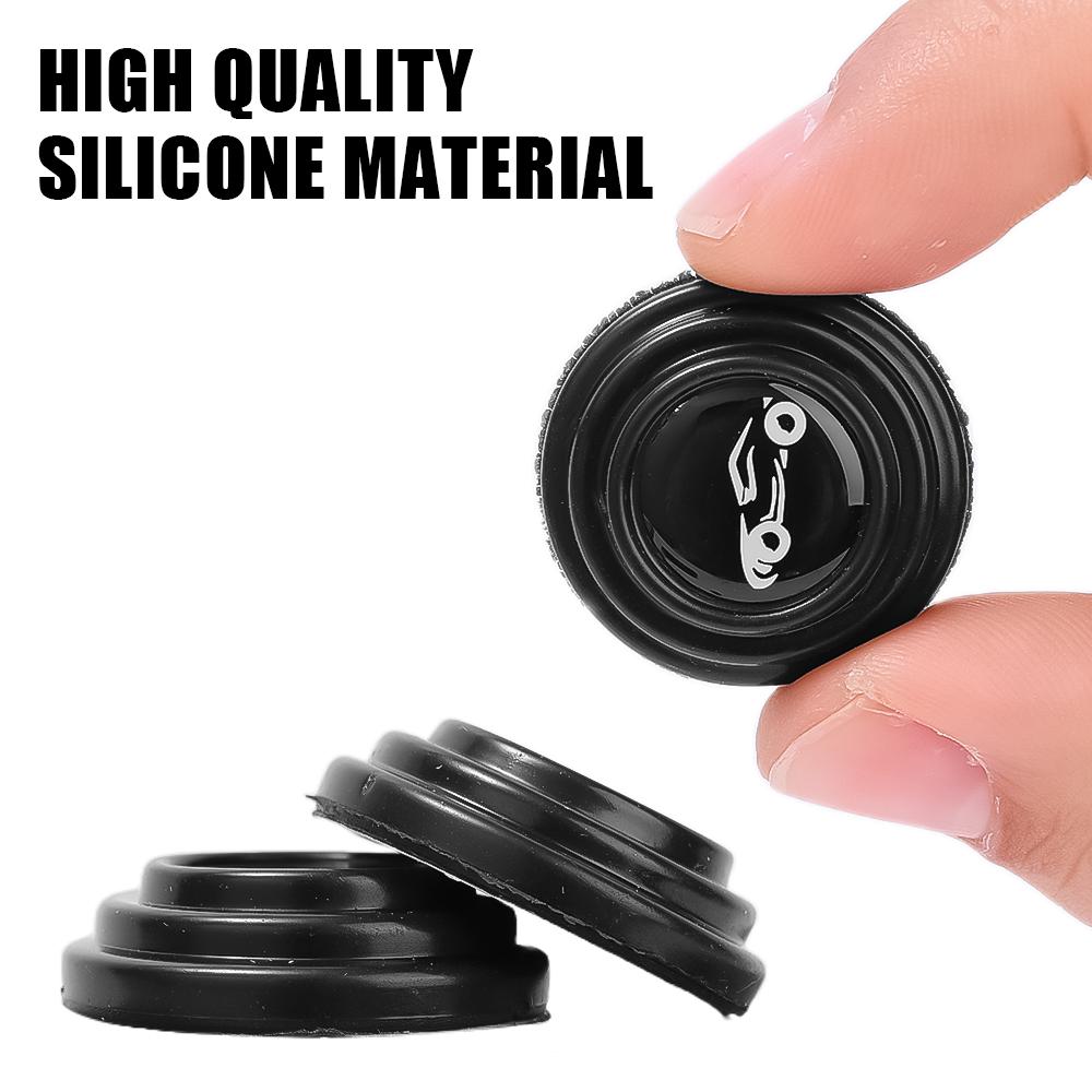 20/10pcs Universal Car Door Anti-collision Silicone Pad Black Anti-vibration Noise Reduction Buffer Cushions Auto Accessories