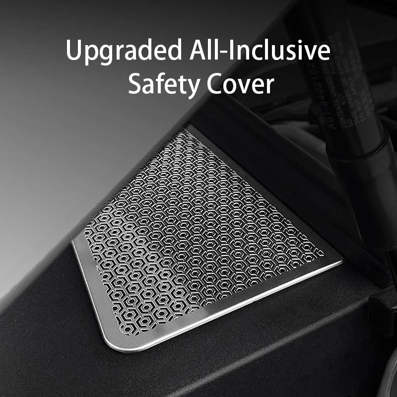 For Li LiXiang L7 L8 L9 Car Air Intake Protection Cover Sticker Stainless Steel Decoration Styling Accessories for Leading Ideal