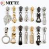 5/10Pcs Meetee 5# Zipper Sliders for Metal Nylon Resin Zips Clothes Bag Zippers Pull Head Repair Kit Garment Sewing Accessories