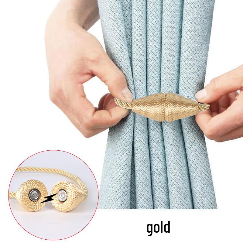 Magnetic Conical Curtain Tieback - No Drill Needed