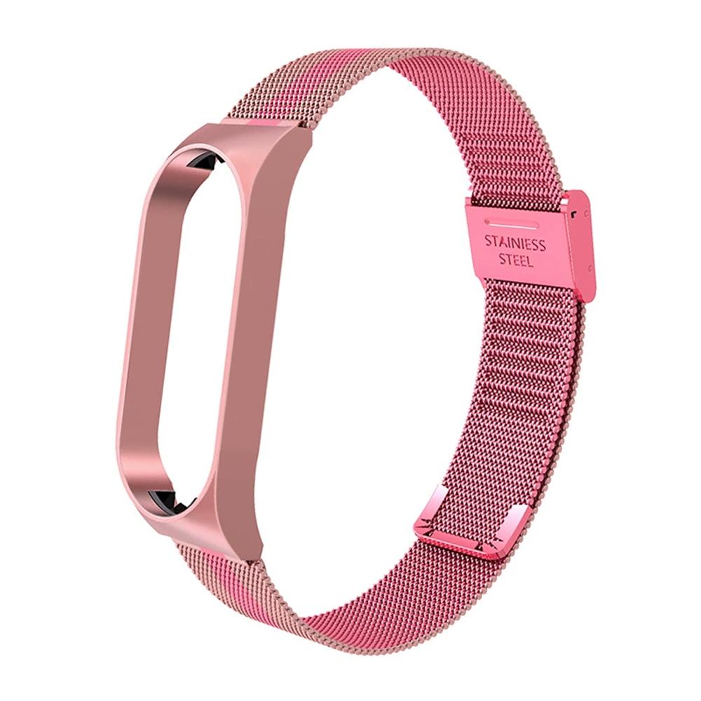 Xiaomi Mi Band 7 6 5 Edition Mailand Armband Schnalle Smartwatch Ersatz Metallarmband, geeignet für das Edelstahlarmband