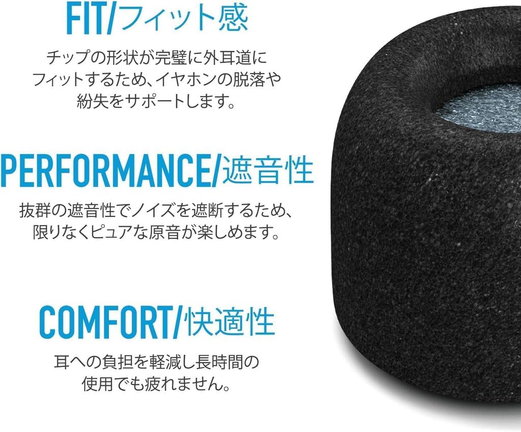 Comply Asian 1 Pair with Tech Defender Guards Comfortable and TRZ-400 (New Fit) Earbuds, Large, [Noise Reduction, Fit, Anti-Slip]