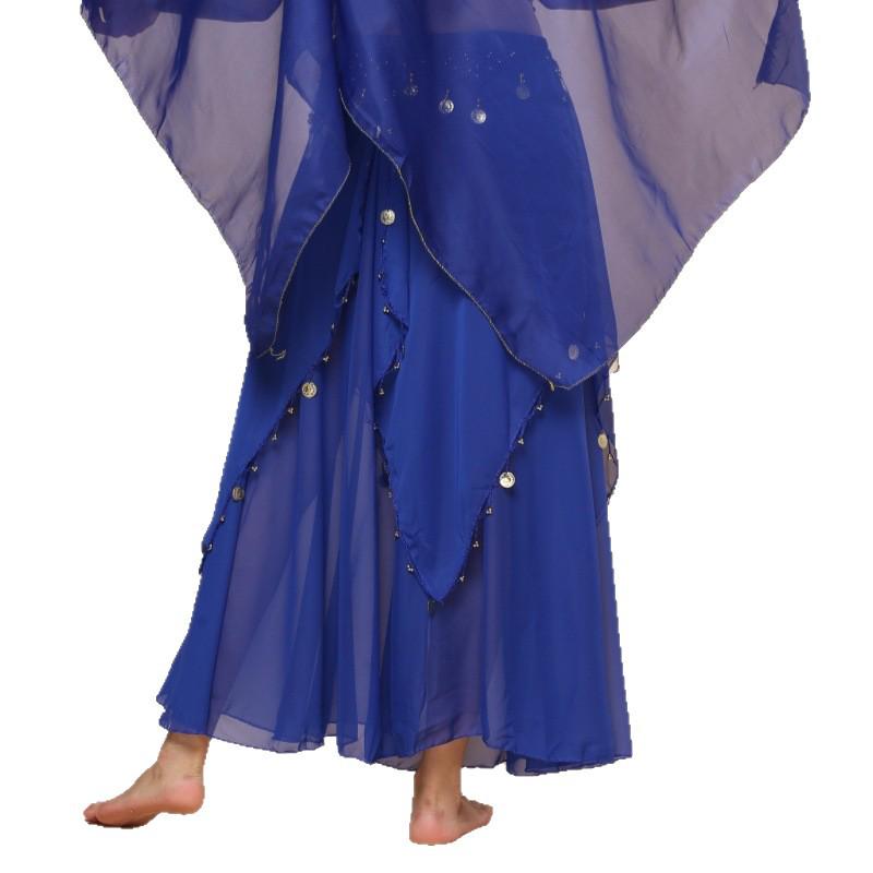 Břišní tanec Šifonová swingová sukně - Indický tanec Tréninkový a vystupovací kostým