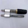 Brass Pressure Washer Nozzle Adjustable Twist Nozzle with 7-12GPM High Flows For Roof Gardens Car And Various Cleaning