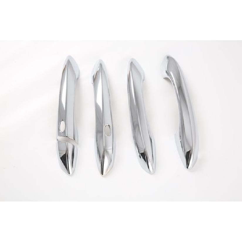 ABS Chrome Door Handle With Keyless Cover Trim For  Hyundai Tucson 5pcs