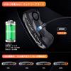 ONVIAN Bicycle Turn Signal Light with Bicycle Turn Tail 5 Lighting Smart Brake Auto Light and Vibration Smart Road Bike Rear Left and Right Turn