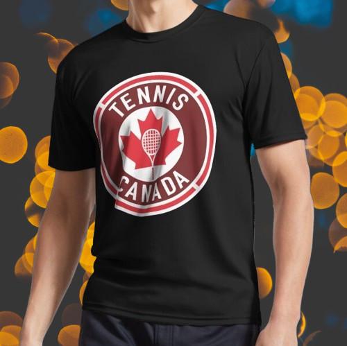 TENNIS CANADA SPORT Logo T-Shirt Funny American Unisex Size S-5XL S