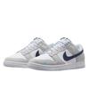 Nike Dunk Low White Grey Navy Aqua Mini Swoosh