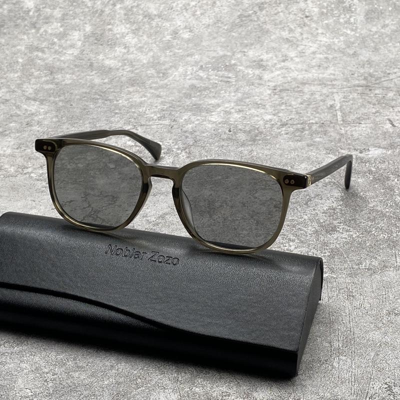 High quality retro square sunglasses for men and women High Street acetic Acid frame UV protection uv400 colored lens glasses