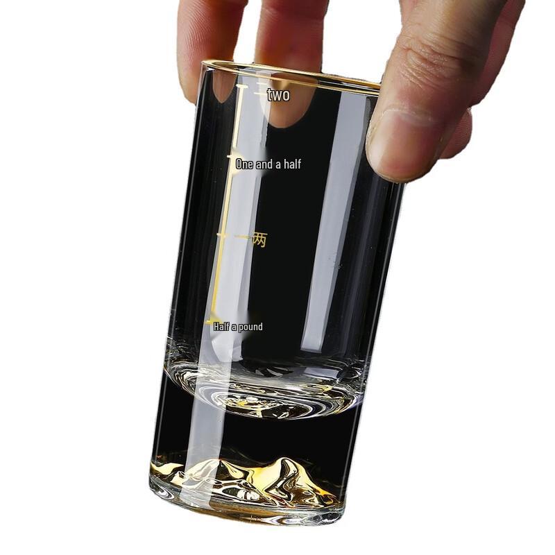 Shàngqí Artificial Crystal Baijiu Glass Set