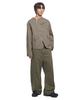 Nomaenyueol Tilted Side Line Pants - Washed Khaki