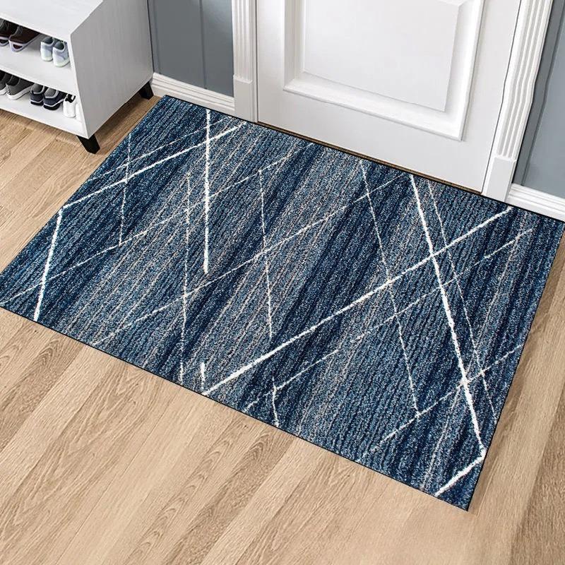 Geometric Abstract Πατάκι Κουζίνας Μαλακό Παχύ Πατάκι Κουζίνας Αδιάβροχο, αντιολισθητικό, αντιολισθητικό χαλί πατάκι δαπέδου