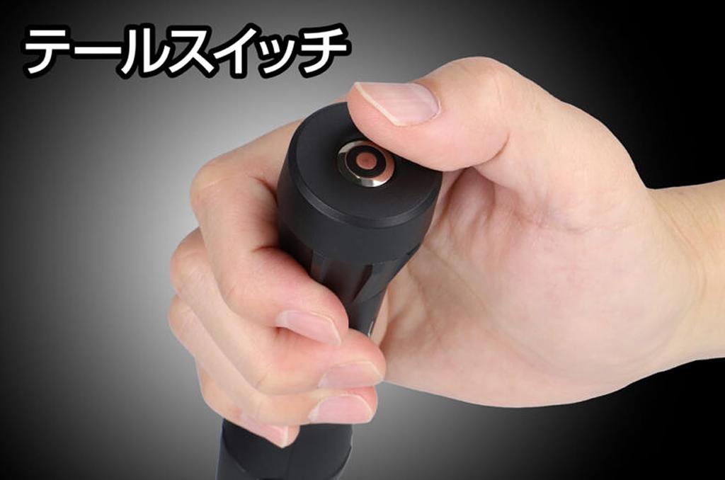 GENTOS G Series LED USB 1100 4 Hours of Battery Water and Waterproof To Uses Dedicated Rechargeable Battery GF-214RG Flashlight, Rechargeable, Lumens,