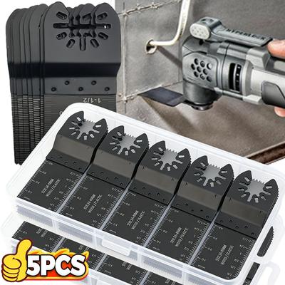 High Carbon Steel Oscillating Saw Blades Universal Cutter Power Multitool Woodworking Cutting Saw Blade for Metal Wood Plastic