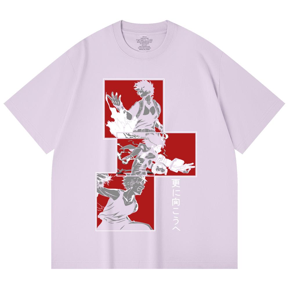 230 Gsm 100% Cotton My Hero Academia V22 Print Unisex Heavy Cotton T Shirt