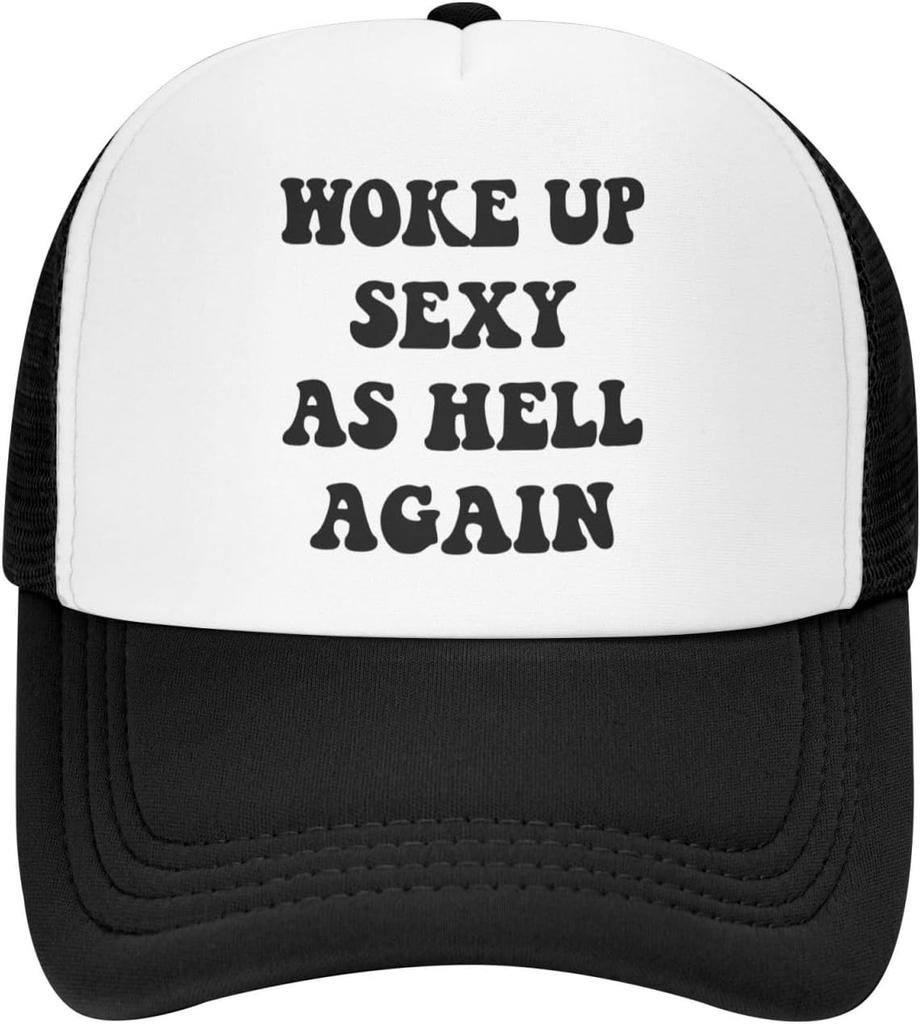 You Find It Offensive? I Find It Funny Trucker Hats for Women Black Men Retro Trucker Black Hats for Men