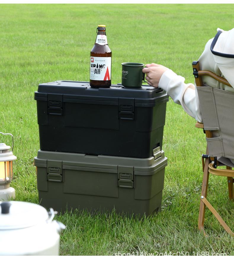 Multi-Layer Tool Storage Box for Gardening, Painting, and Hardware