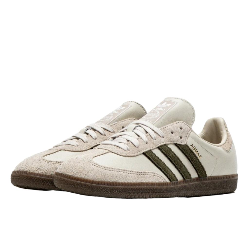 adidas Samba OG Aluminum Dark Khaki