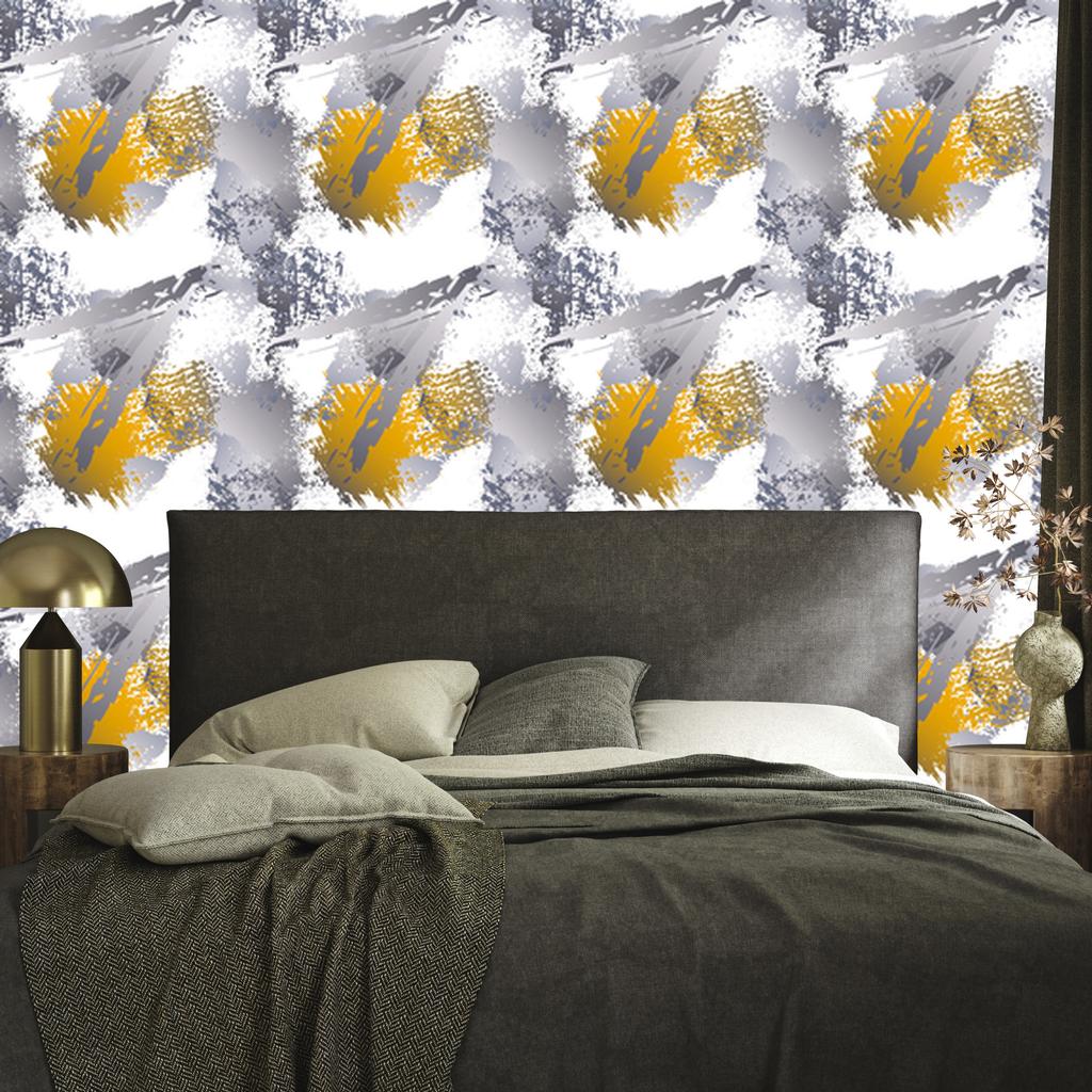 Graffiti wallpaper with elements for living room and bedroom 50x1000