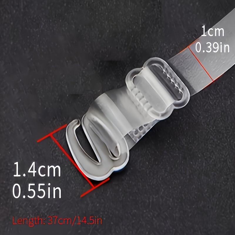 TPU Klare Träger Hohe Elastizität Nahtlose Unsichtbare BH-Träger Verstellbar Abnehmbar BH-Zubehör Farbe Vlies BH-Komponenten