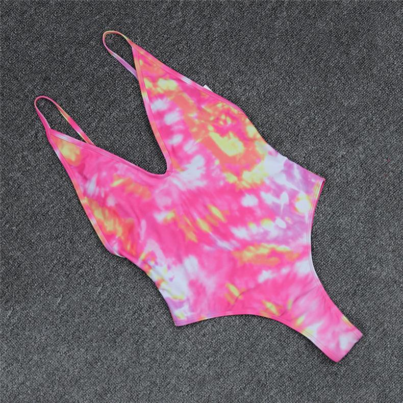 New black European and American women's one-piece swimsuit sexy bikini bikini
