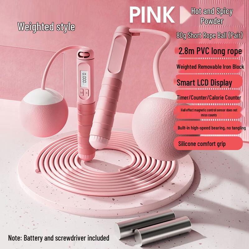 WEZHO Smart 3-in-1 Weighted Jump Rope