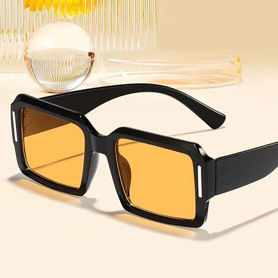 Outdoor Big Frame Square Sunglasses Women Men Unisex Simple Sun Glasses Mirror Black Colors Designer Brand Fashion