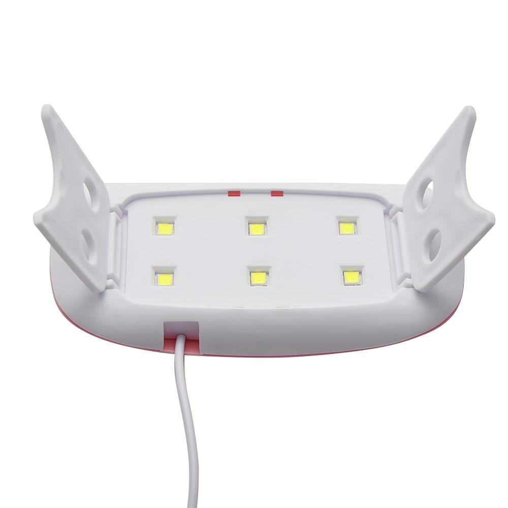 Nail Dryer LED Nail Lamp UV Lamp For Curing All Gel Nail Polish White Pink Color Nail Dry Lamp Portable with USB Without Switch