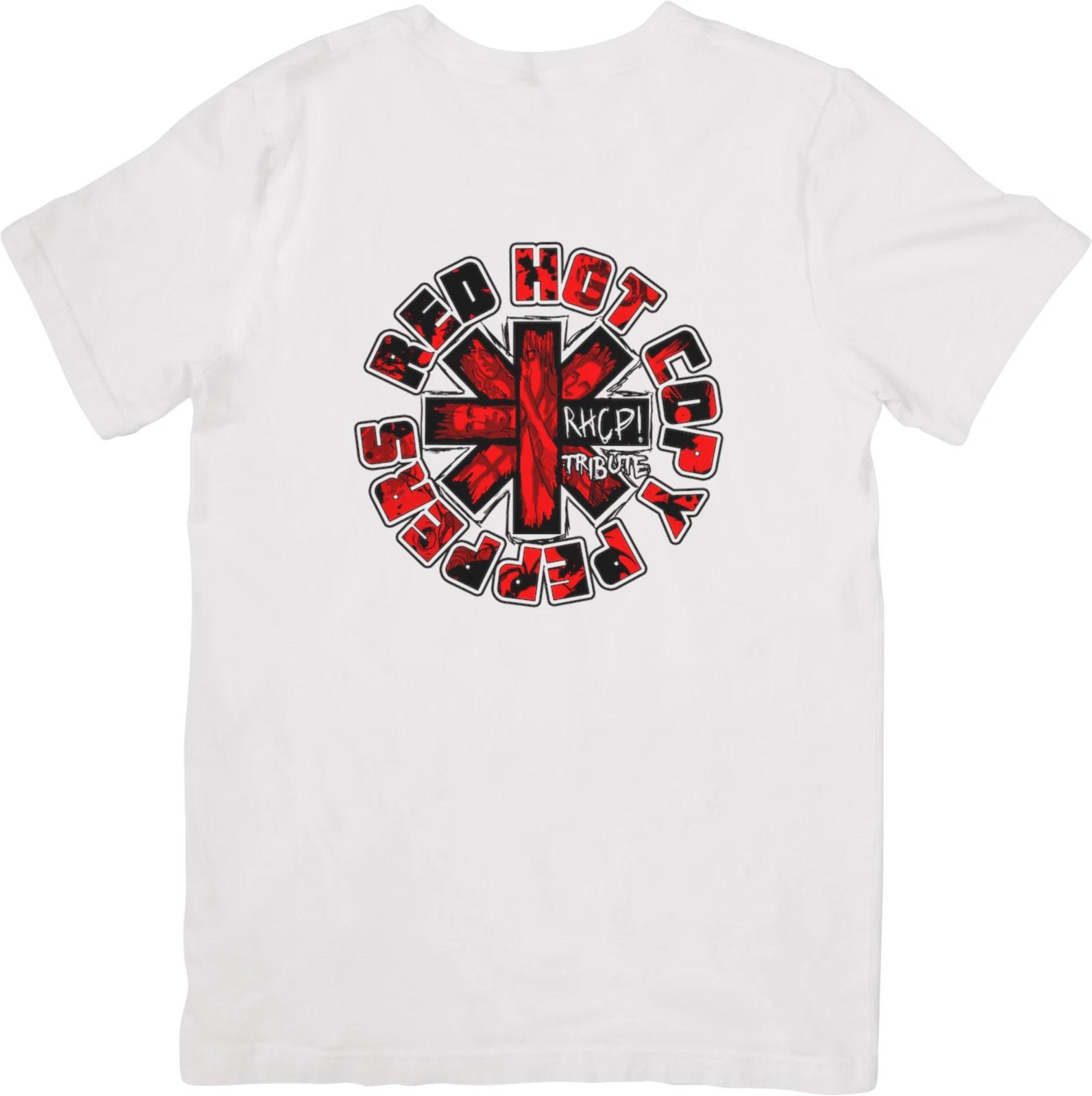 

Red hot chilli peppers Music Fit for Men & Women Quality Cotton T-Shirt White. S