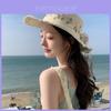 Summer Straw Hat For Women With Wide Brim Sunshade And Adjustable Fit For Beach Vacation