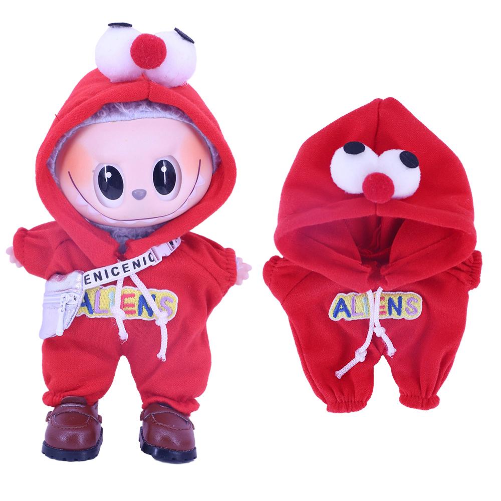 

Кукольная пижама, мебель, спальный мешок для плюшевой куклы Лабубу 17 см, одежда, аксессуары, милое украшение, игровые игрушки для девочек