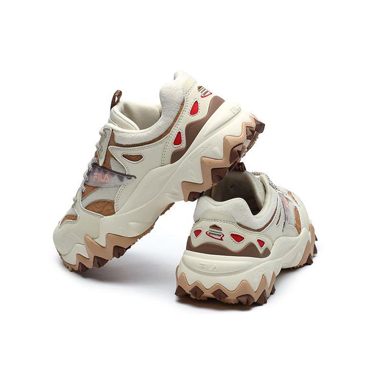 FILA Oakmont 2 Tiramisu Low-Top Dad Shoes Women sneaker Cloud-Brown F12W212141FCR