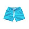Mens Swim Trunks with Side Pockets Summer Casual Solid Color Beach Shorts Quick Dry Lightweight Board Shorts Swimwear Swimsuit