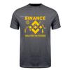 Crypto Binance TShirt Unisex Casual Tees Cotton Short Sleeve Cool Tops Tshirt Streetwear Vintage T Shirts HJ095