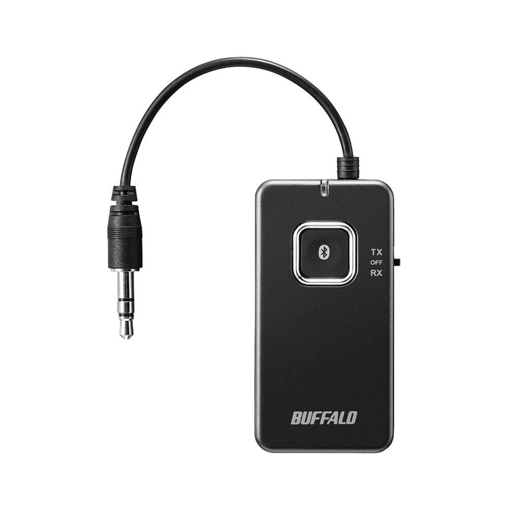 BUFFALO Bluetooth Audio Transmitter Receiver with Low Latency BSHSBTR500BK &