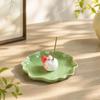Ceramic Incense Stick Burner Frog Tabletop Incense Base Incense Burner  Yoga Meditation