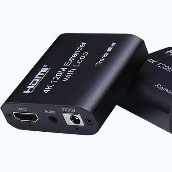 

4K HDMI Extender with 120m Loop-Out and Audio No