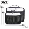 Waterproof Transparent Cosmetic Bag Travel Organizer Shower Accessories Make Up Pouch  for Doll