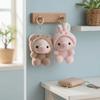 Hooded Cosplay Pig Plush Keychain Dress Up Doll Stuffed Animal Key Ring  Bag Charm