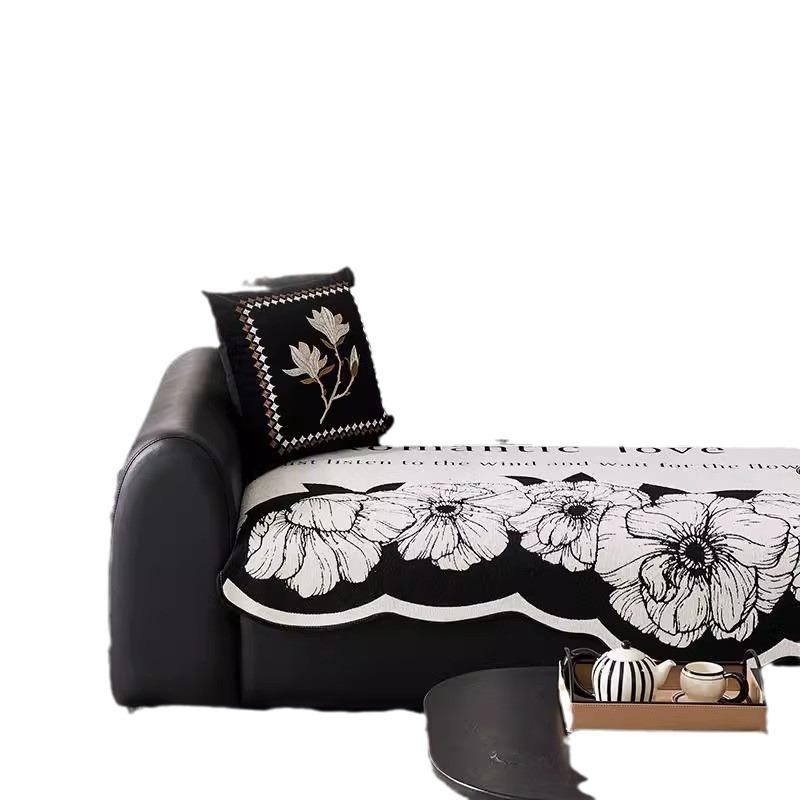 Special-Shaped Sofa Cushion Universal In All Seasons  New Sofa Seat Cushion Non-Slip Straight Row Three-Person High-End Cover Cloth Towel