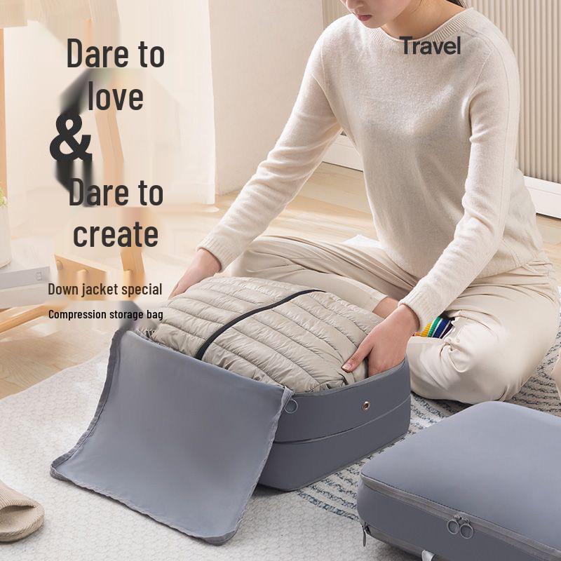 Crossbody Down Jacket Storage & Travel Compression Bag