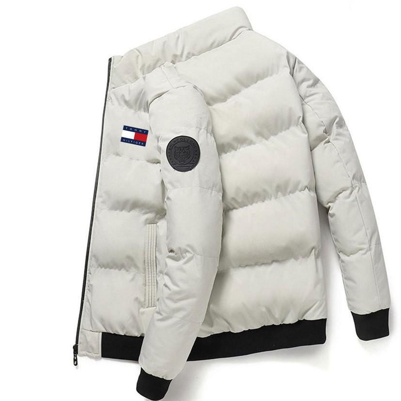 Men's Trendy Stand Collar Winter Cotton Jacket - Warm, Thickened, Short Korean Style Coat