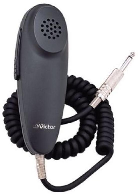 

JVC Kenwood Victor vocal microphone unidirectional with press talk switch PS-C21