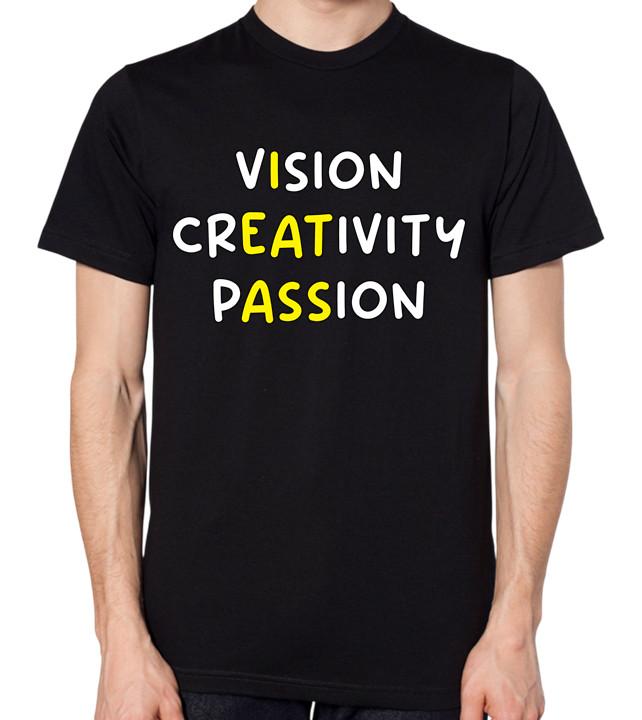 Vision Creativity Passion I Eat Ass T-Shirt S разноцветный