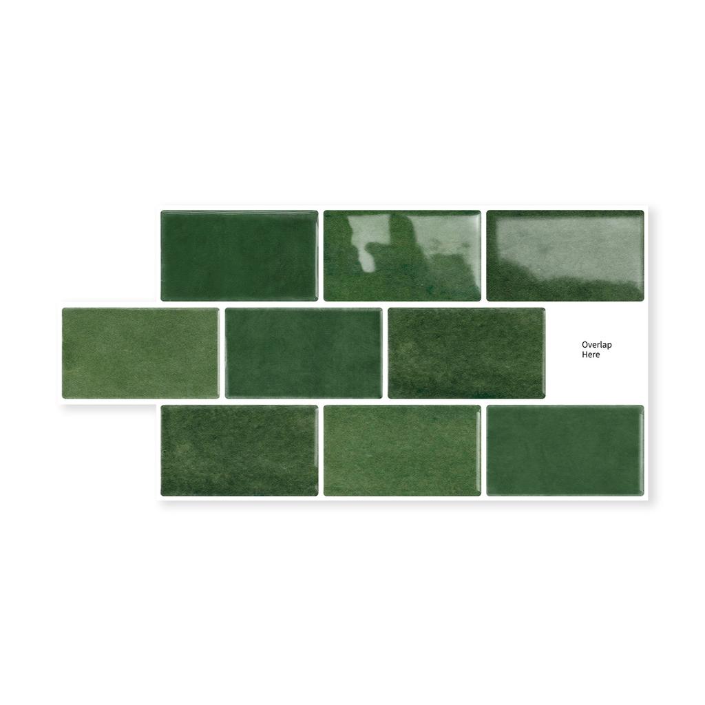 Autocollant de Carreau Époxy Pu Cristal Marbre Imperméable Auto-adhésif Sticker Mural 3D Tridimensionnel Décoration de Cuisine